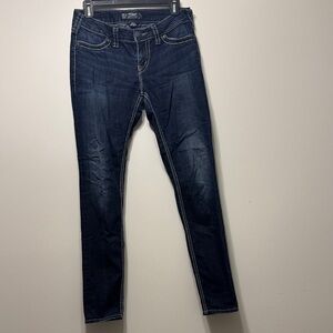 Silver Jeans Suki Jegging Dark Blue Skinny Jeans